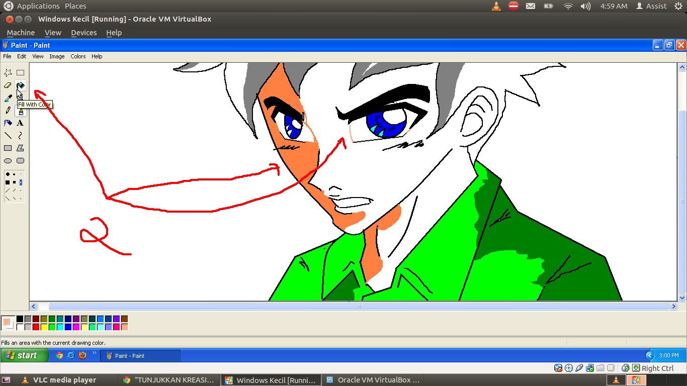 Ane Ajarin nih &quot;Membuat Karacter Sendiri &amp; Kata Mutiara&quot; by ms.Paint 