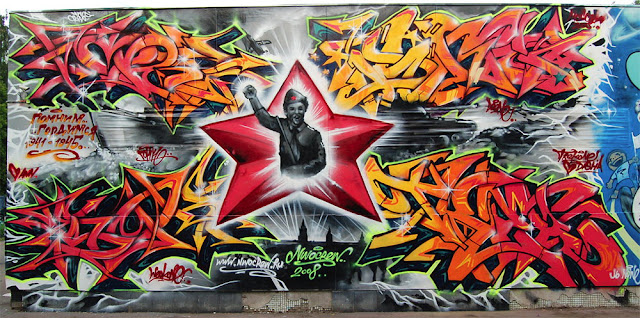 Kota Dengan Keindahan Graffiti Yang Mendunia ...kreatif tingkat tinggi Agan n sis