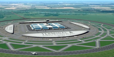 Unik, Desain Runway Melingkar untuk Pesawat Terbang