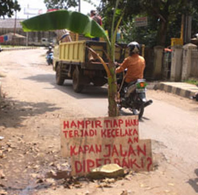 Jalan Pun Ditanami Pohon