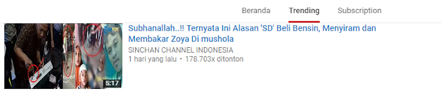 Trending YouTube Mencerminkan Selera Tontonan Masyarakat Indonesia