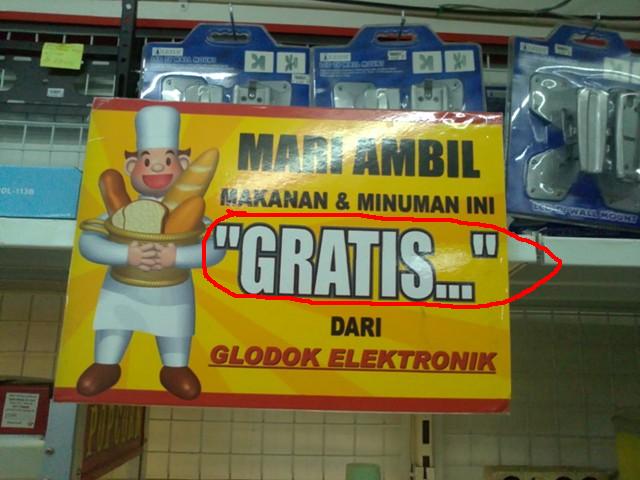 Makanan dan Minuman GRATISS