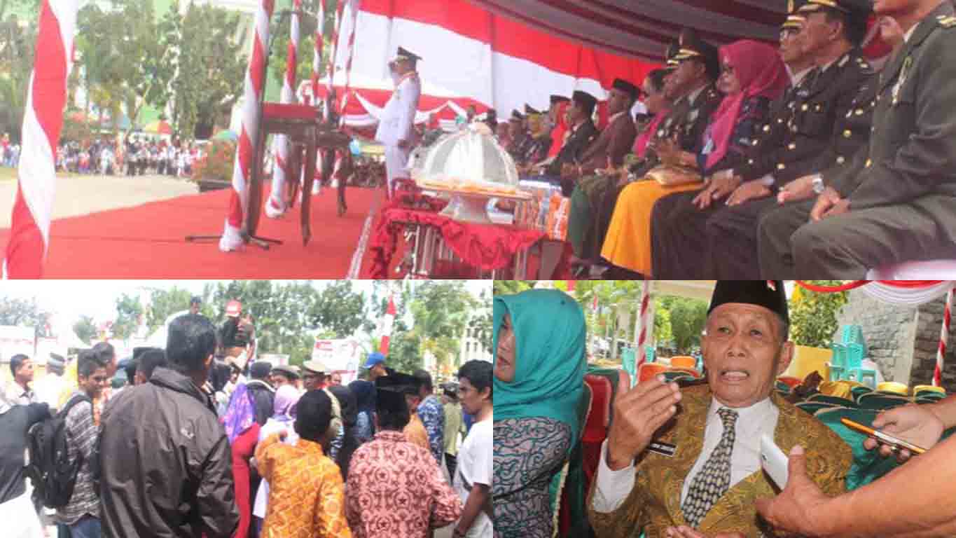 “Detik-Detik HUT RI ke 72 Tahun 2017 di Polman” Bendera "BELANDA