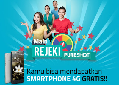 Dapatkan 100 Smartphone 4G LTE PureShot Gratis 