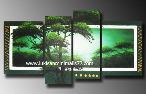 PROMO LUKISAN ( LUKISAN MINIMALIS ) PEMANDANGAN