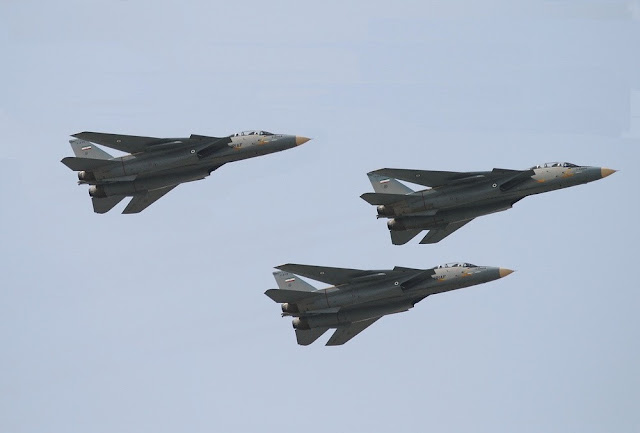 **Iran Air Force: Satellites and F-14 Tomcats Jet Fighter**