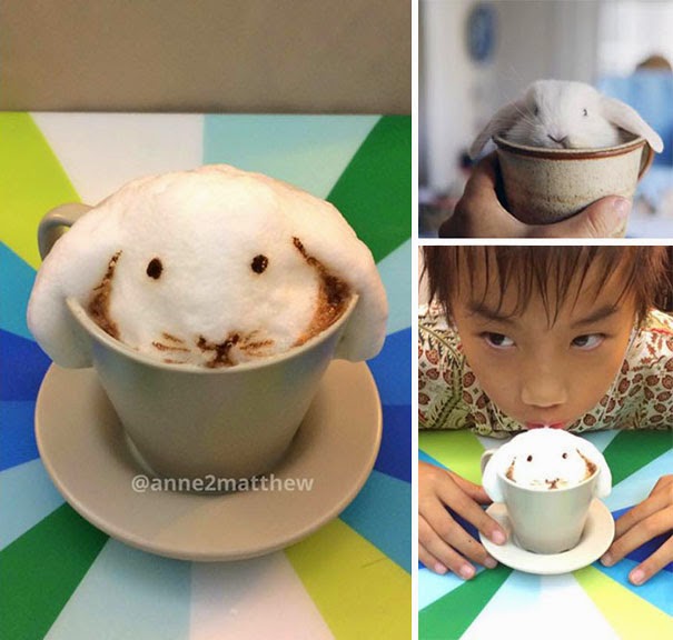 Kreasi 3D Latte Yang Menggiurkan