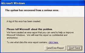 Microsoft Windows Error