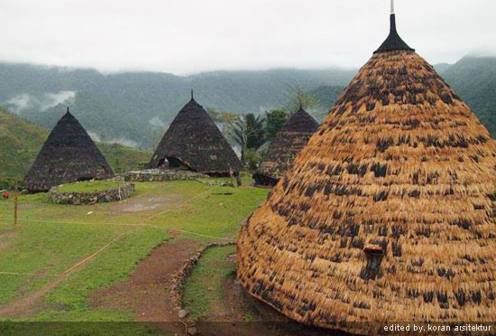 Rumah Adat Terunik se-Indonesia Ada di Flores