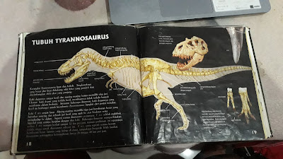 Review Buku Anak : Halo Dino ! Tyranosaurus