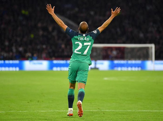 4 Pertandingan Terbaik Lucas Moura Bersama Tottenham Hotspur