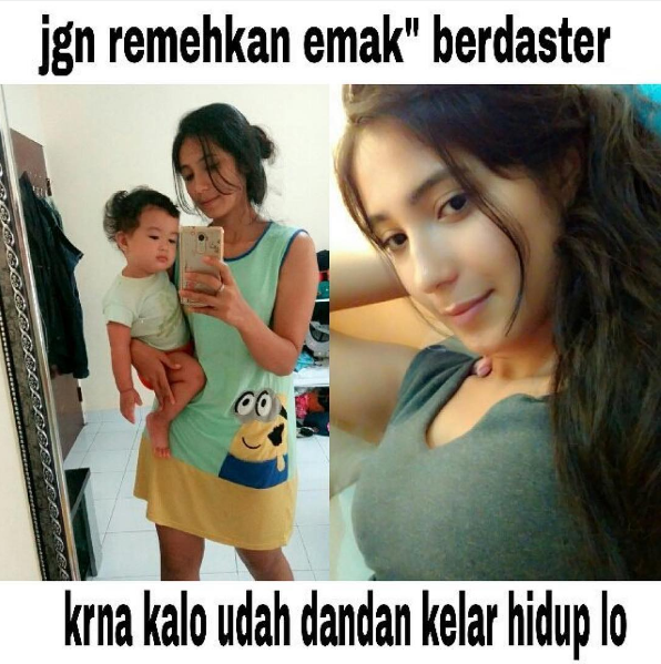 10 Meme #MahmudChallenge Emak-Emak Berdaster Kalau Udah Dandan Mantab Jiwa