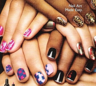 macam-macam motif nailart