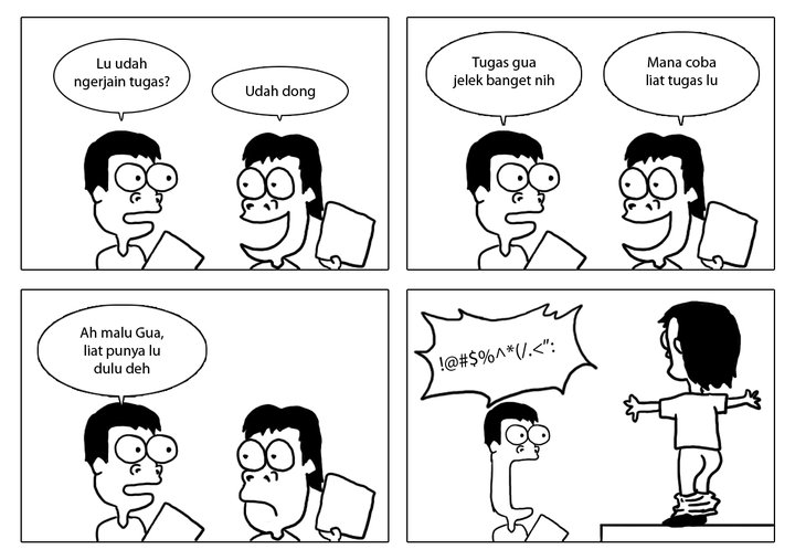 Komik strip ngakak yuk dibaca !!! - Part 1