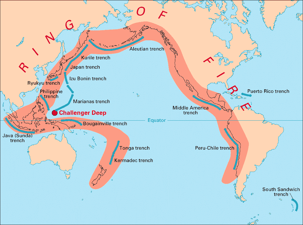 'RING OF FIRE' Daerah rawan bencana!