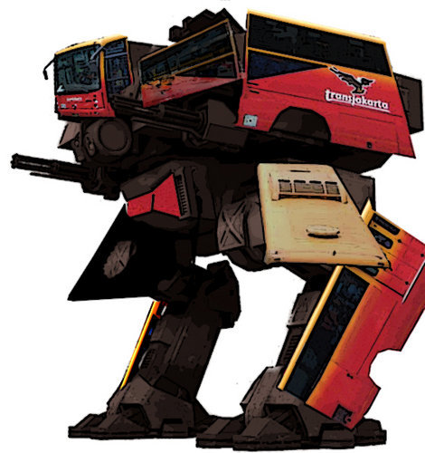 Wow ... Transformers Karya anak Bangsa !!!
