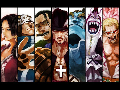 Berikut ini bukan kelompok Bajak laut, tapi eksis di komik One Piece.