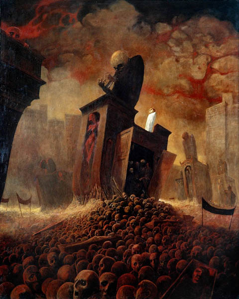 Zdzislaw Beksinski - Pelukis Mimpi Buruk