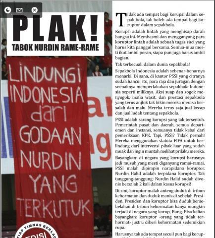 <<HOT>> Indonesia Menang, Tapi tak Juara.... Nurdin Harus Turun