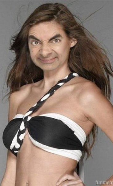 Foto-foto Mr.Bean editan ASLI KOCAK !!!!