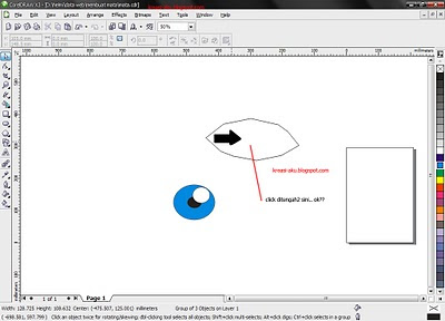 Ane ajarin ni...Membuat Kepala,Mata,Telinga Dengan CorelDraw (kmaren ada yg request)