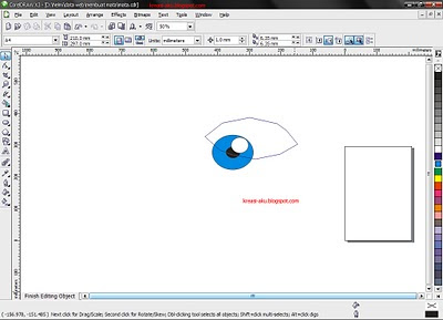 Ane ajarin ni...Membuat Kepala,Mata,Telinga Dengan CorelDraw (kmaren ada yg request)