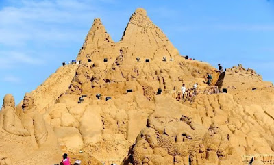 Patung Pasir Terbesar Di Dunia