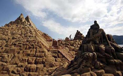 Patung Pasir Terbesar Di Dunia