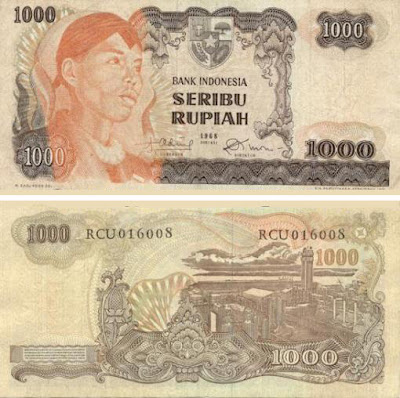 OEANG seribu rupiah dari tahun ke tahun gan