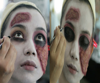 Begini Tips dan Tutorial Make Up Ala Kuntilanak