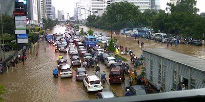 Pengguna Instagram dan Tumblr tidak kalah mempost Kebanjiran