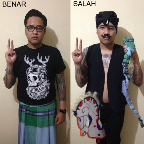 ☼☼☼♂ Tutorial Memakai Sarung Yang Benar ♂☼☼☼☼