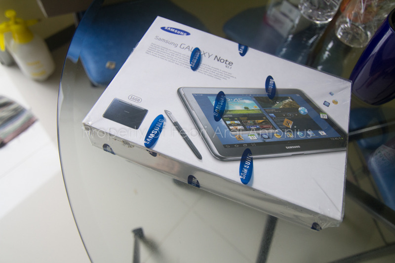 SAMSUNG GALAXY NOTE 10.1 MINT CONDITION JARANG DIPAKE FULLSET