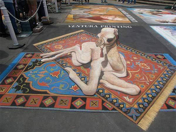 Seni Lukis Jalanan 3D