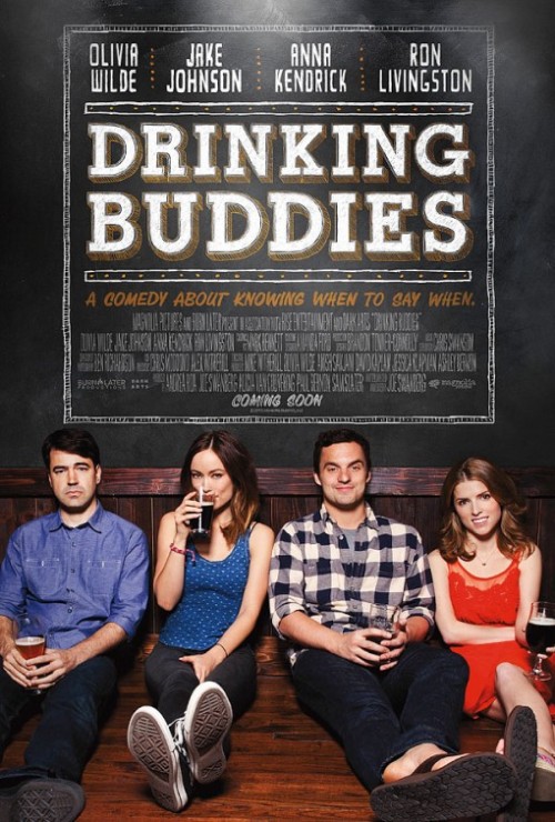 Drinking Buddies(2013) | Anna Kendrick, Olivia Wilde, Jake Johnson | Alcoholic romcom