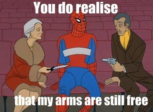 MEME FILM KARTUN SPIDERMAN TAHUN 1960
