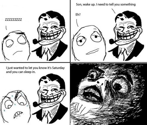 Kumpulan TrollFace Comic Part 1 (Ngakak gak ngakak ane B*gil keliling monas)