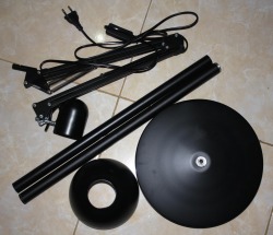 lampu belajar/ lampu meja/ lampu arsitek/desainer model anglepoise