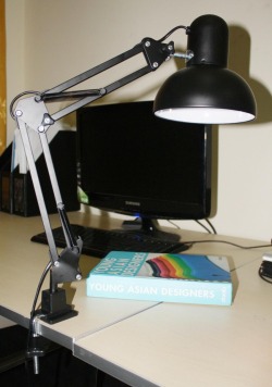 lampu belajar/ lampu meja/ lampu arsitek/desainer model anglepoise