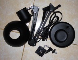 lampu belajar/ lampu meja/ lampu arsitek/desainer model anglepoise