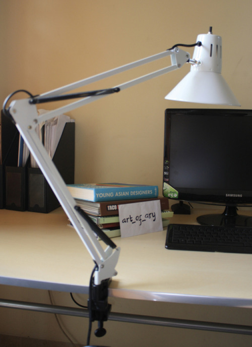 lampu belajar/ lampu meja/ lampu arsitek/desainer model anglepoise
