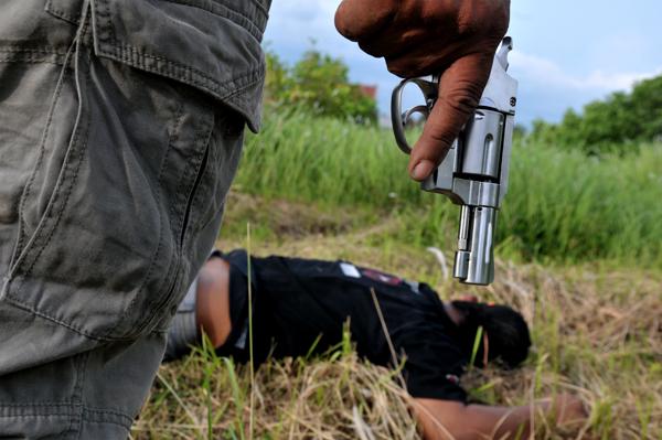 Lima Begal Jabung Tewas Ditembak Tim Ranger Polresta Bandar Lampung