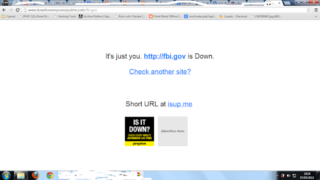 Situs Resmi FBI Down Akibat Serangan DOS