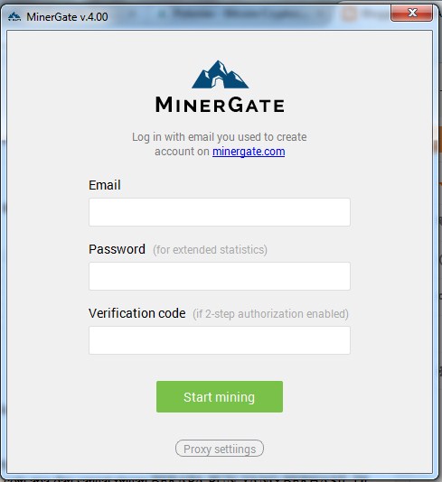 MINING ALL COIN minergate