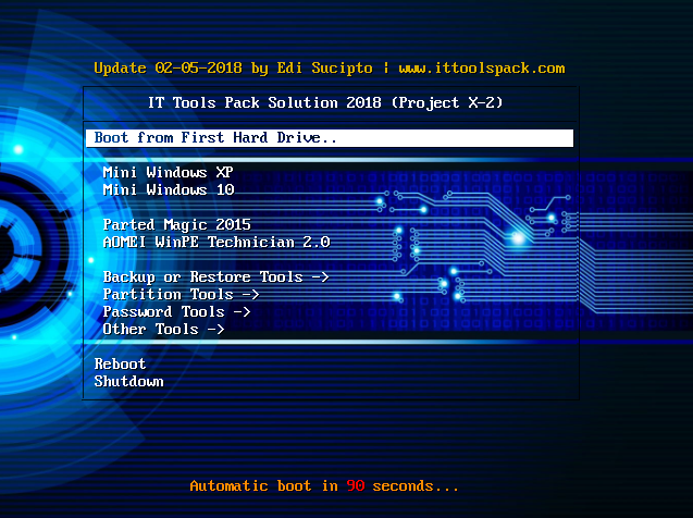 Generasi Baru IT Tools Pack Solution 2018 Rescue, Project X-2 Edition!