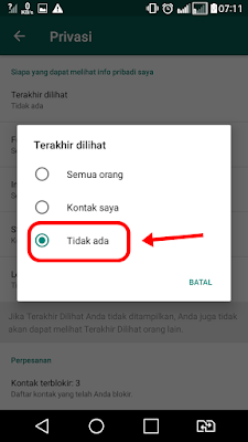  Cara Membuat Jam Online Di Whatsapp/WA Tidak Tampil