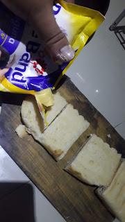 Cara Membuat Roti Bakar Ovaltine + Ceres Versi Ane