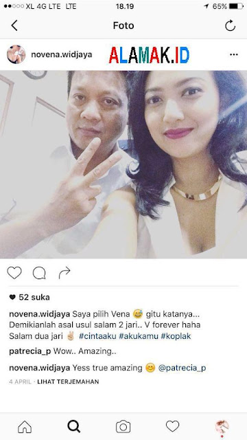 Beredar, Foto Krishna Murti dengan Seorang Wanita