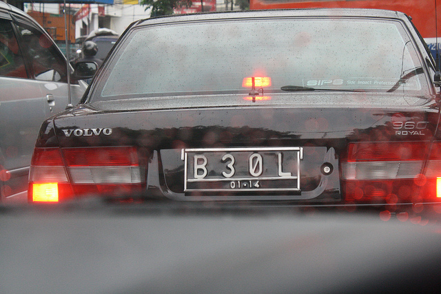 TNKB (Tanda Nomor Kendaraan Bermotor) unik gan...