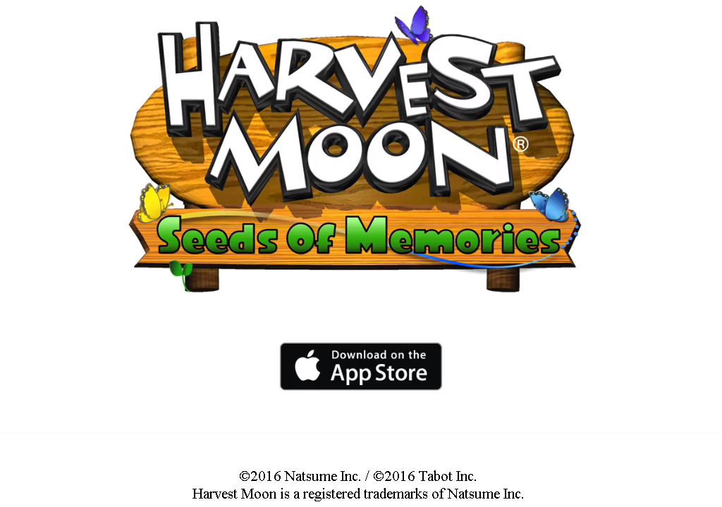 Akhirnya, Harvest Moon Seeds of Memories Telah dirilis Untuk iOS